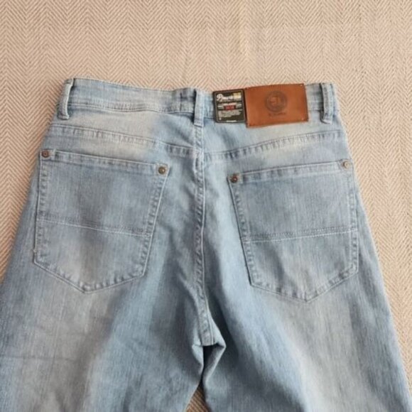 Pjmark Jeans Men's Relaxed Fit 30x30 Light Blue 5 Pocket Cotton Bld Stretch NWT - Picture 9 of 16